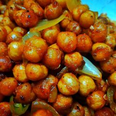 A picture of Chilli chana.