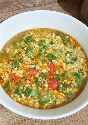 Foto resep Sayur gambas/oyong