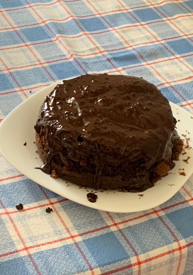 Una foto de Bizcocho de chocolate saludable