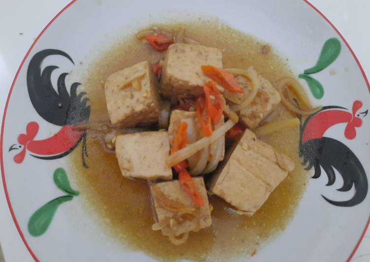 Semur Tahu Pedas Manis