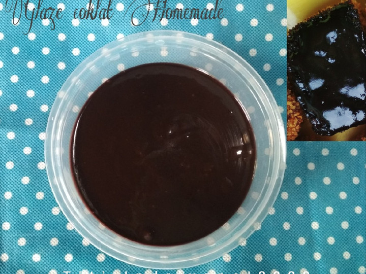 Standar Resep mudah bikin Glaze Coklat Homemade dijamin nagih banget