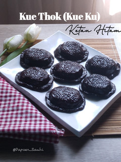 Foto resep Kue Thok (Kue Ku) Ketan Hitam