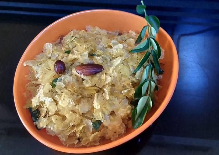 Steps to Make Any-night-of-the-week Chivda namkeen