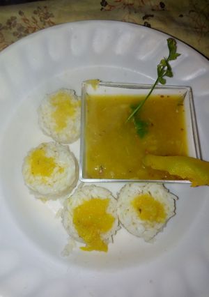 A picture of Pumpkin soup.