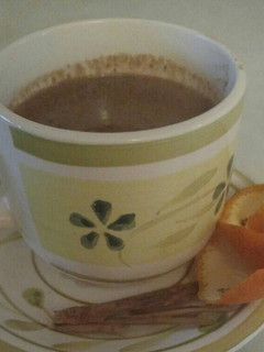 Una foto de Chocolate caliente o chocolatada