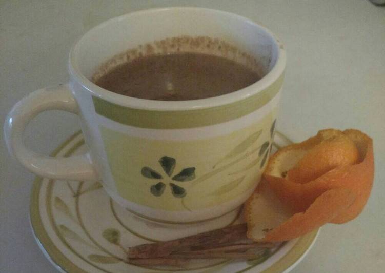 Chocolate caliente o chocolatada