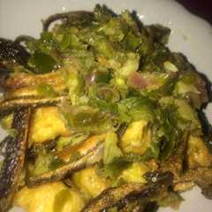 รูปของ Belut cabe ijo (baluik lado mudo) khas padang