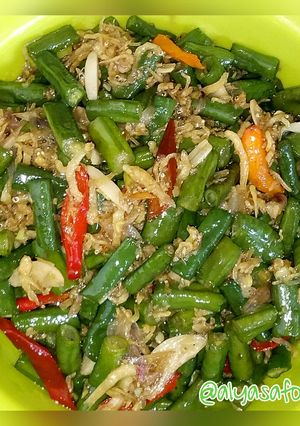 Foto resep Tumis Kacang Panjang Teri Medan