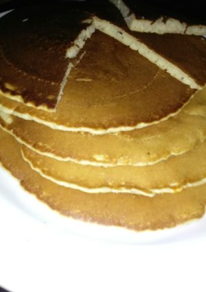 A picture of Eggless Pancakes.