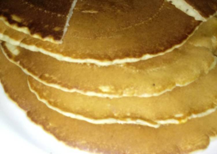 Easiest Way to Make Homemade Eggless Pancakes