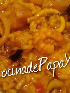 Una foto de Arroz Caldoso Marinero