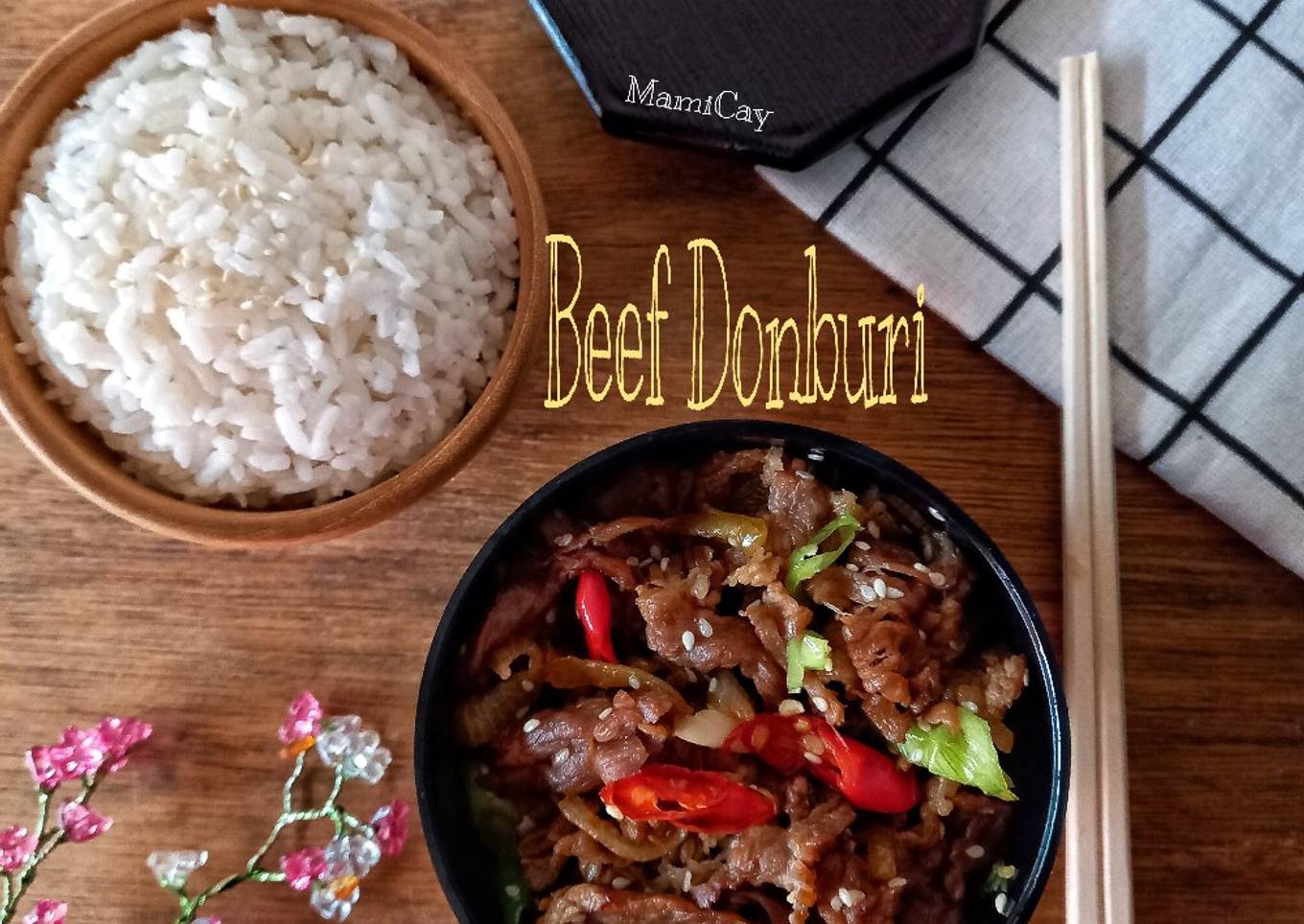 Beef Donburi