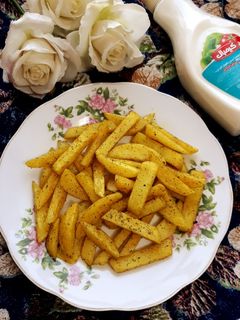 عکسی از دستور سیب زمینی تنوری درفر