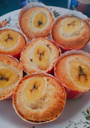 Foto resep Bolu pisang cup