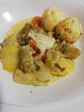 Vegetable Soup with Ricotta Dumplings (Cocule)