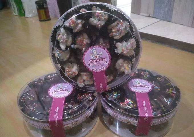 Coklat kacang mente sederhana