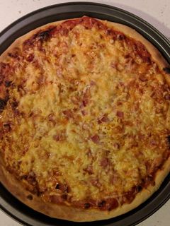 Una foto de Pizza casera fácil y rápida