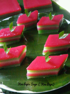 Foto resep Kue Lapis Sagu (Kue Pepe)