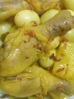 Foto resep Opor ayam telur puyuh kentang #SiapRamadhan