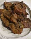 Chuletas de Cerdo con sésamo y naranja