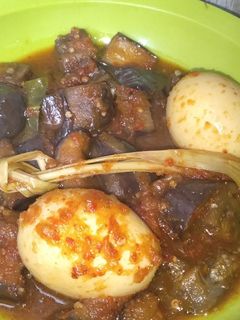 Foto resep Balado terong ungu dan telur