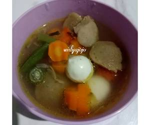 Resep Populer Sop Baso dan Telur Puyuh Nikmat Lezat Resep Populer Sop Baso dan Telur Puyuh Nikmat Lezat