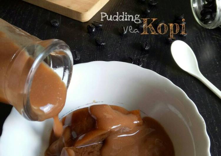 Resep Pudding vla Kopi, Lezat Sekali