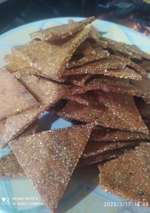 Una foto de Snacks tipo doritos