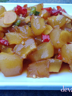 Foto resep Oseng Kikil Mercon Kecap