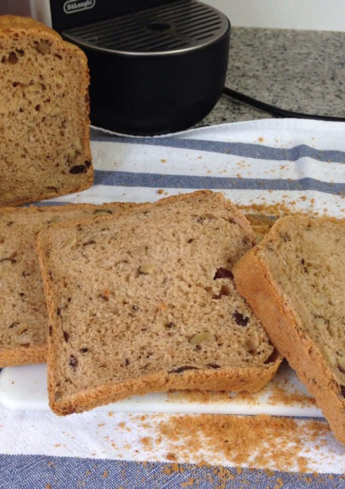 Una foto de Pan de nueces y pasas