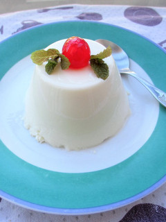 Una foto de La original panna cotta tradicional de Piamonte