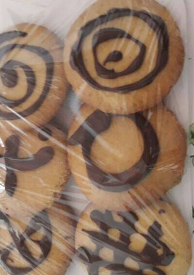 Una foto de Galletas con chocolate