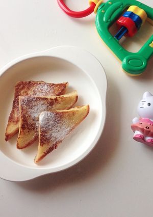 Foto resep French toast mpasi 1+ yo