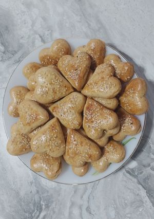 عکسی از دستور شیرینی حلوا شکری
