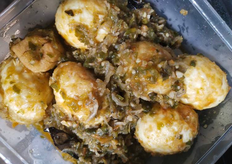 Resep Telur Teri Medan Sambal Ijo yang Sempurna