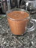 Café gelado fit com banana