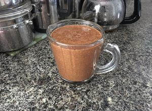 Foto de Café gelado fit com banana
