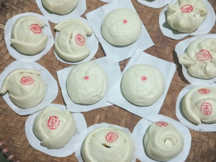 Langkah Mudah untuk Membuat Resep Bapao original Chinese / bapau ayam dan telur yang Lezat Sekali Anti Ribet, Mantap Sekali