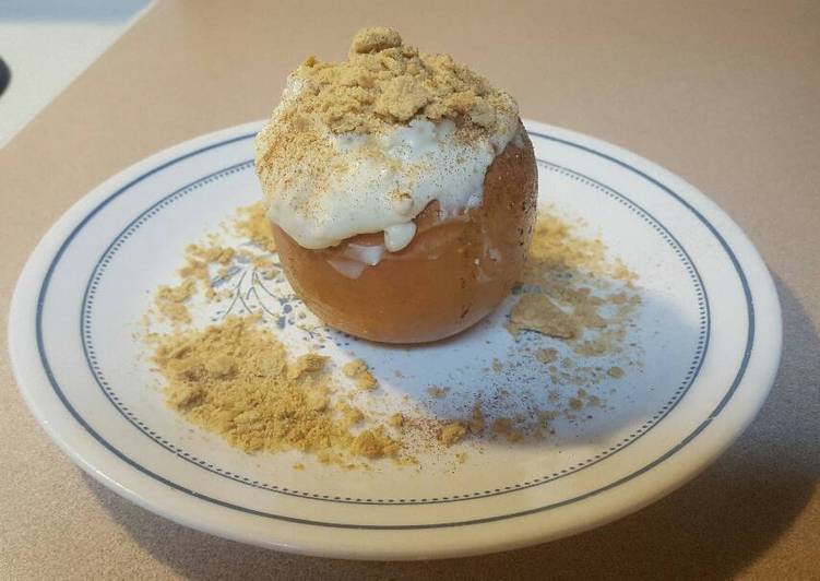 Easiest Way to Make Homemade Cheesecake stuffed apples