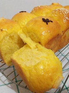 Foto resep Roti Sobek Kabocha