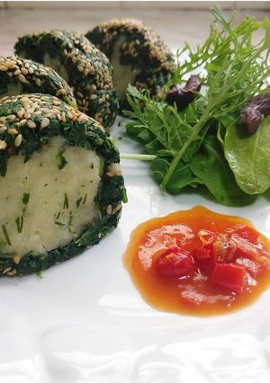 Una foto de Rolls veggies