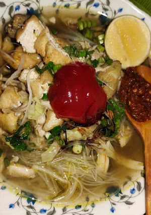 Foto resep Soto ayam atau daging