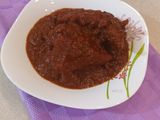 مرغ با سس هلو