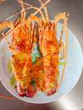 กุ้งมังกรอบชีส