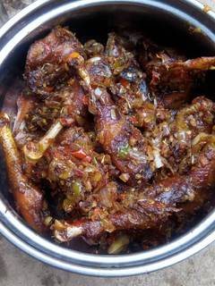 A picture of Pepper chicken.