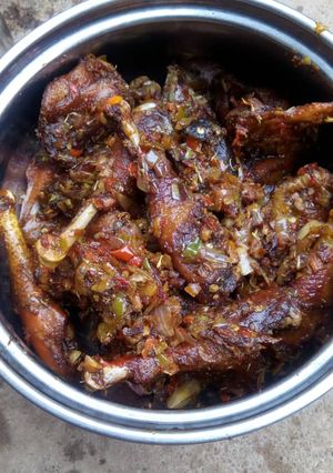 A picture of Pepper chicken.