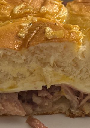 A picture of Carol’s Ham Sliders.