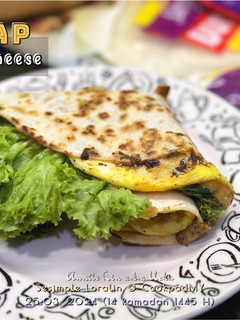 Gambar Wrap Telur Cheese
