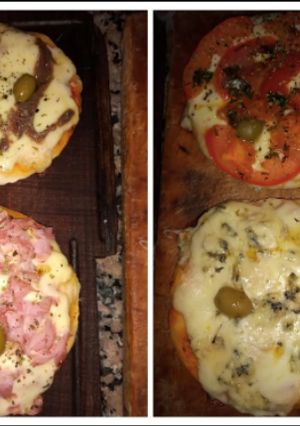 Una foto de Pizzetas individuales