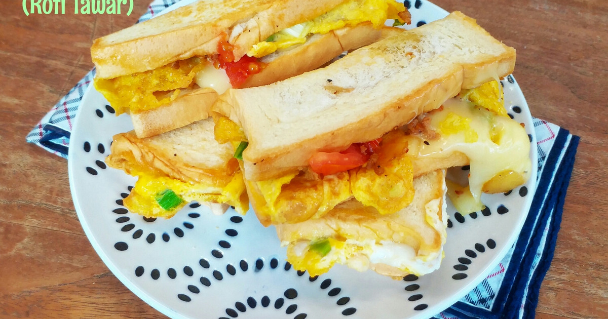 Resep Roti John (Roti Tawar) oleh Dapoer sriwidi - Cookpad